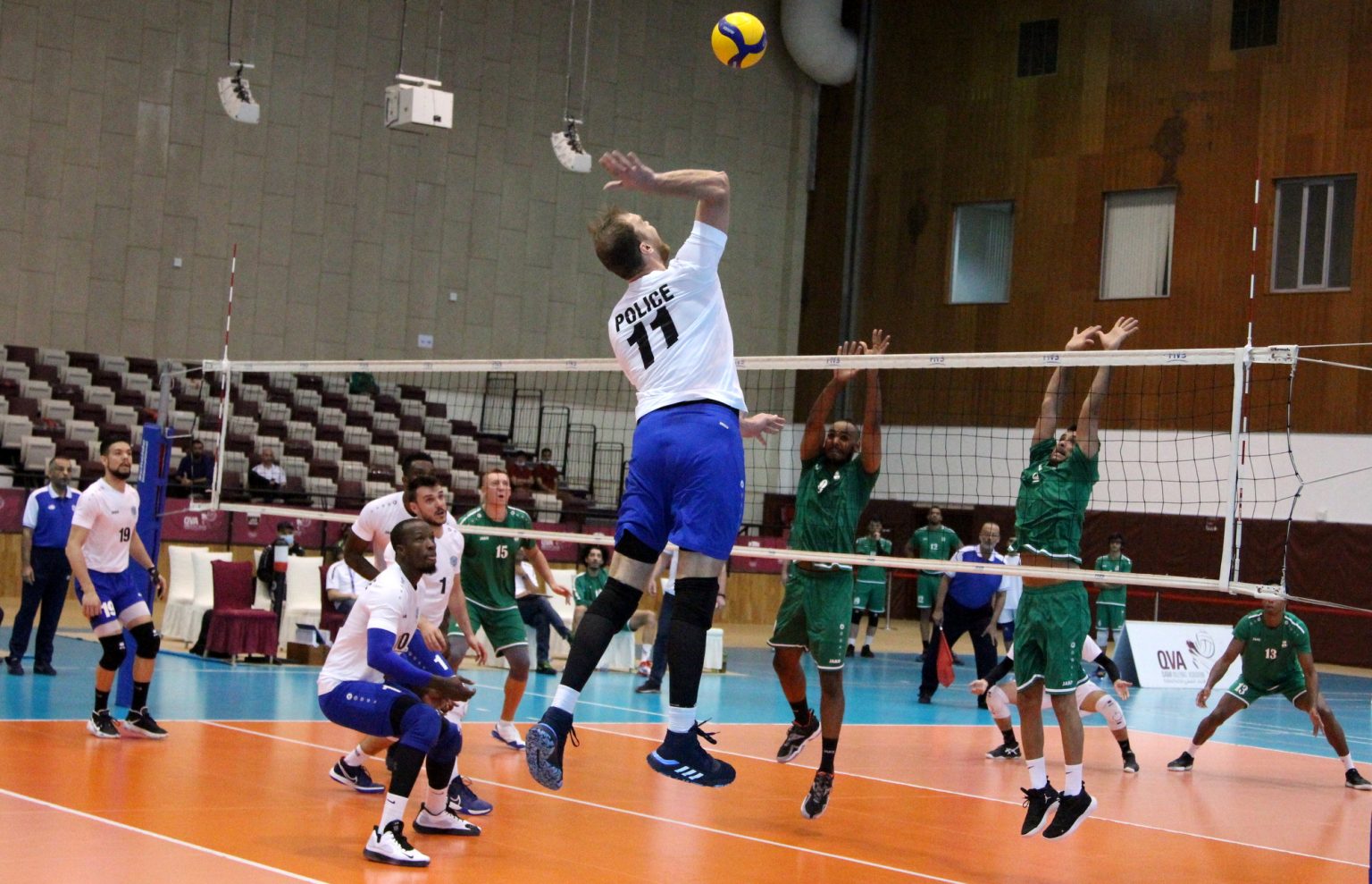 POLICE CAPTURE COMMANDING LEAD IN QATAR SENIOR MEN’S LEAGUE