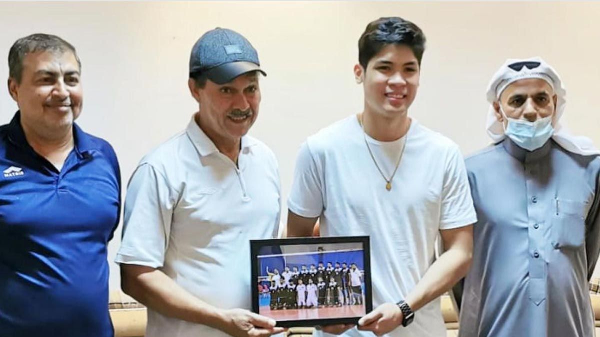 FILIPINO IMPORT ESPEJO HONOURED BY BAHRAIN LEAGUE VC BANI JAMRA 