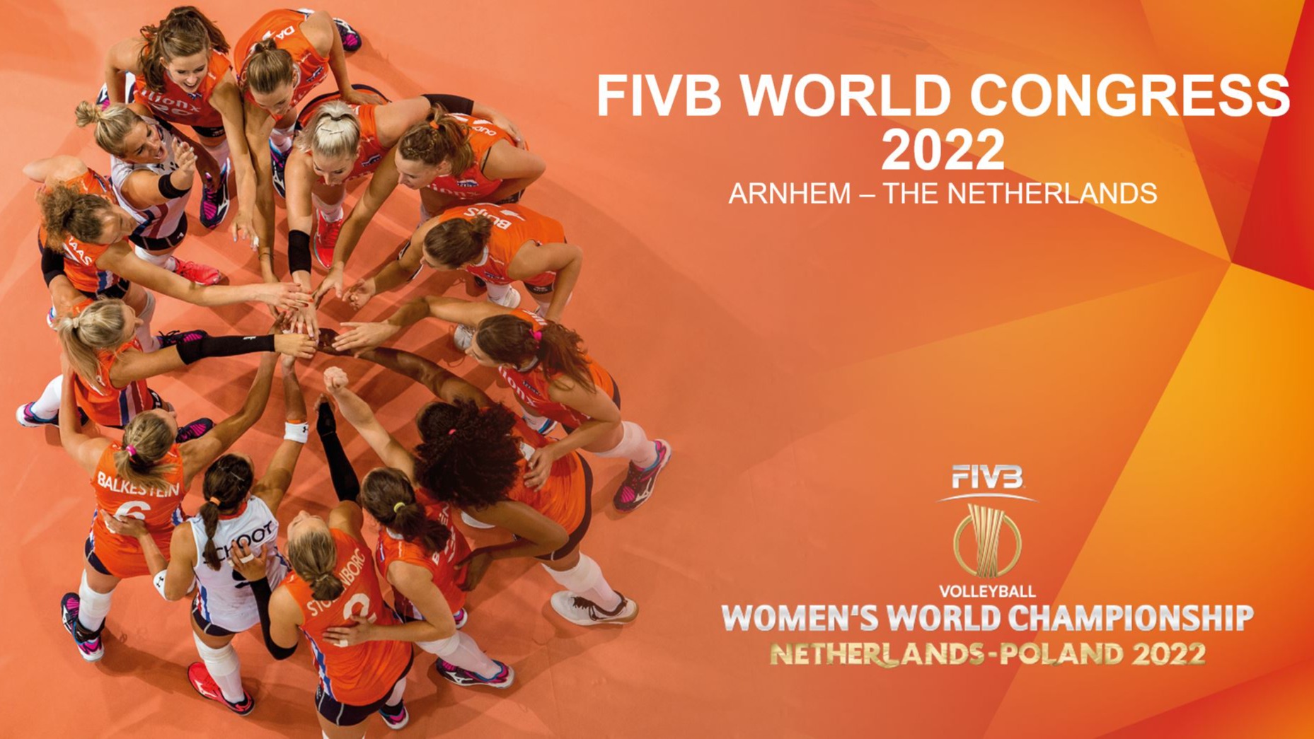 ARNHEM, NETHERLANDS TO HOST 38TH FIVB WORLD CONGRESS IN 2022