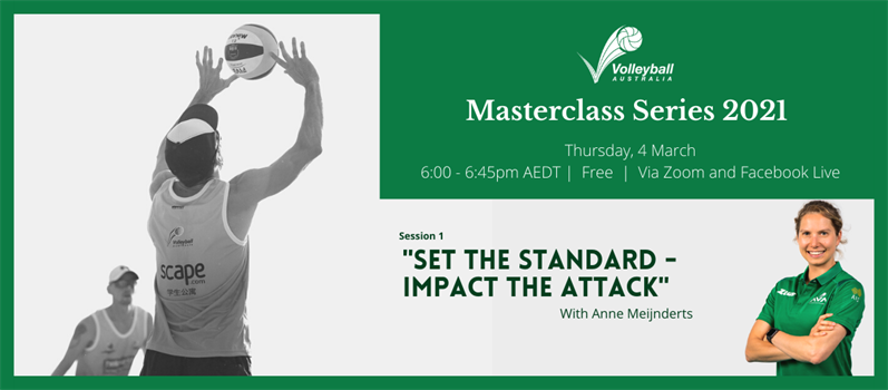 COACHES INVITED TO JOIN VA MASTERCLASS SERIES 2021 MARCH 4 FREE VIA ONLINE WEBINAR