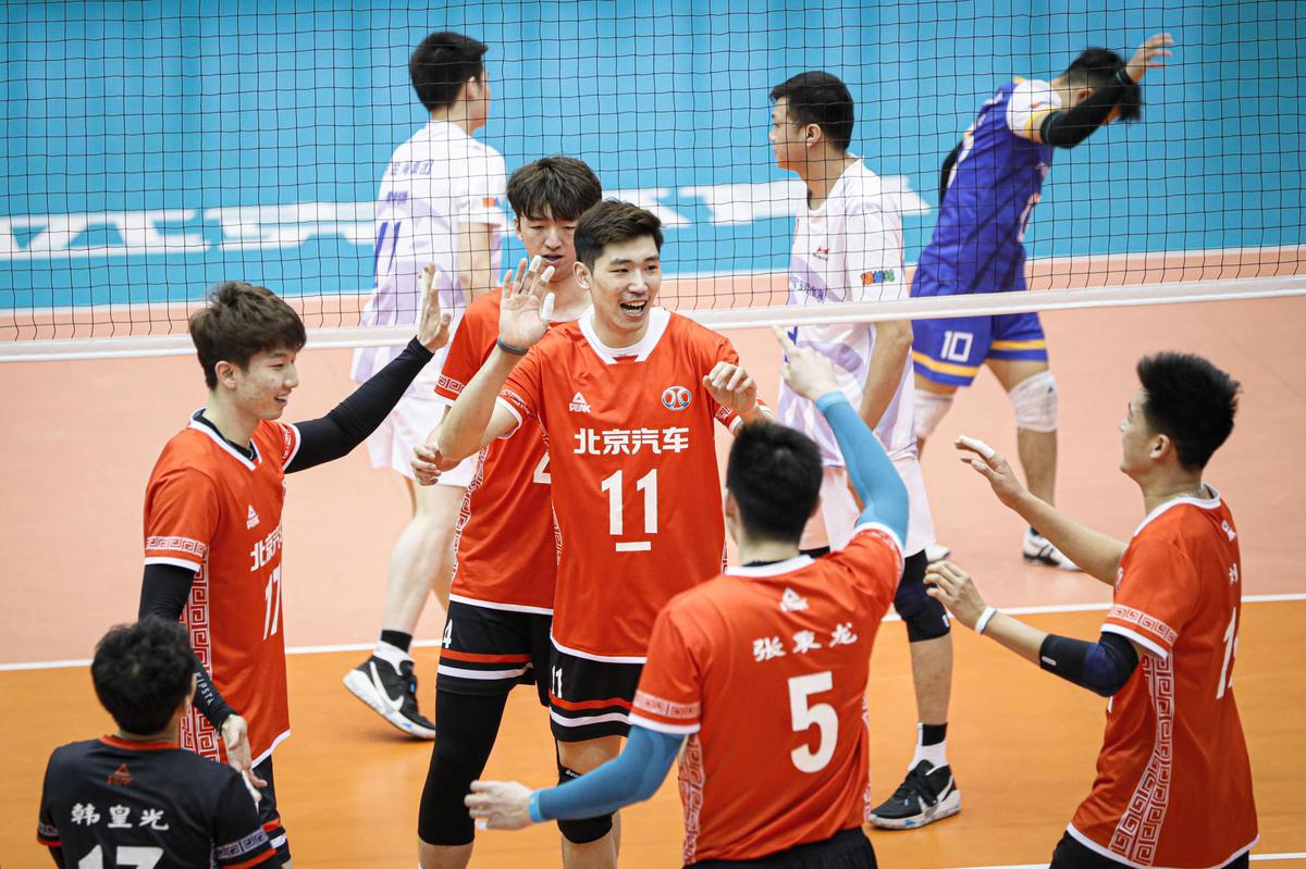 TOP EIGHT CONFIRMED IN CHINESE MEN’S VOLLEYBALL LEAGUE