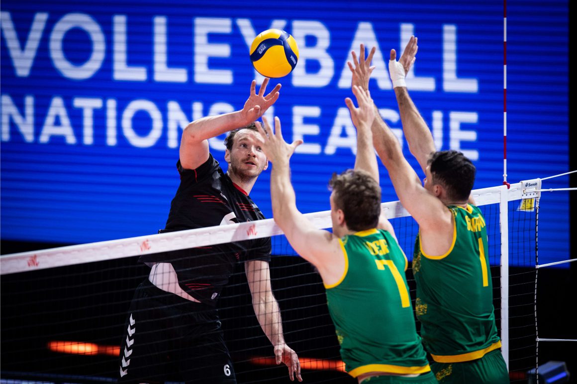 AUSTRALIA SUCCUMB TO FIRST DEFEAT IN VOLLEYBALL NATIONS LEAGUE