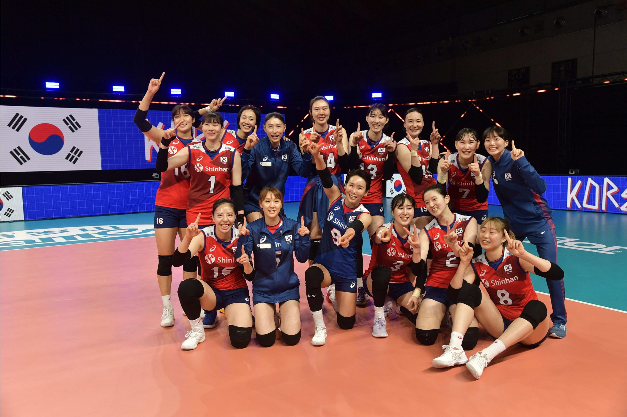 KOREA FIGHT BACK TO BEAT THAILAND IN FOUR SETS IN VNL Asian