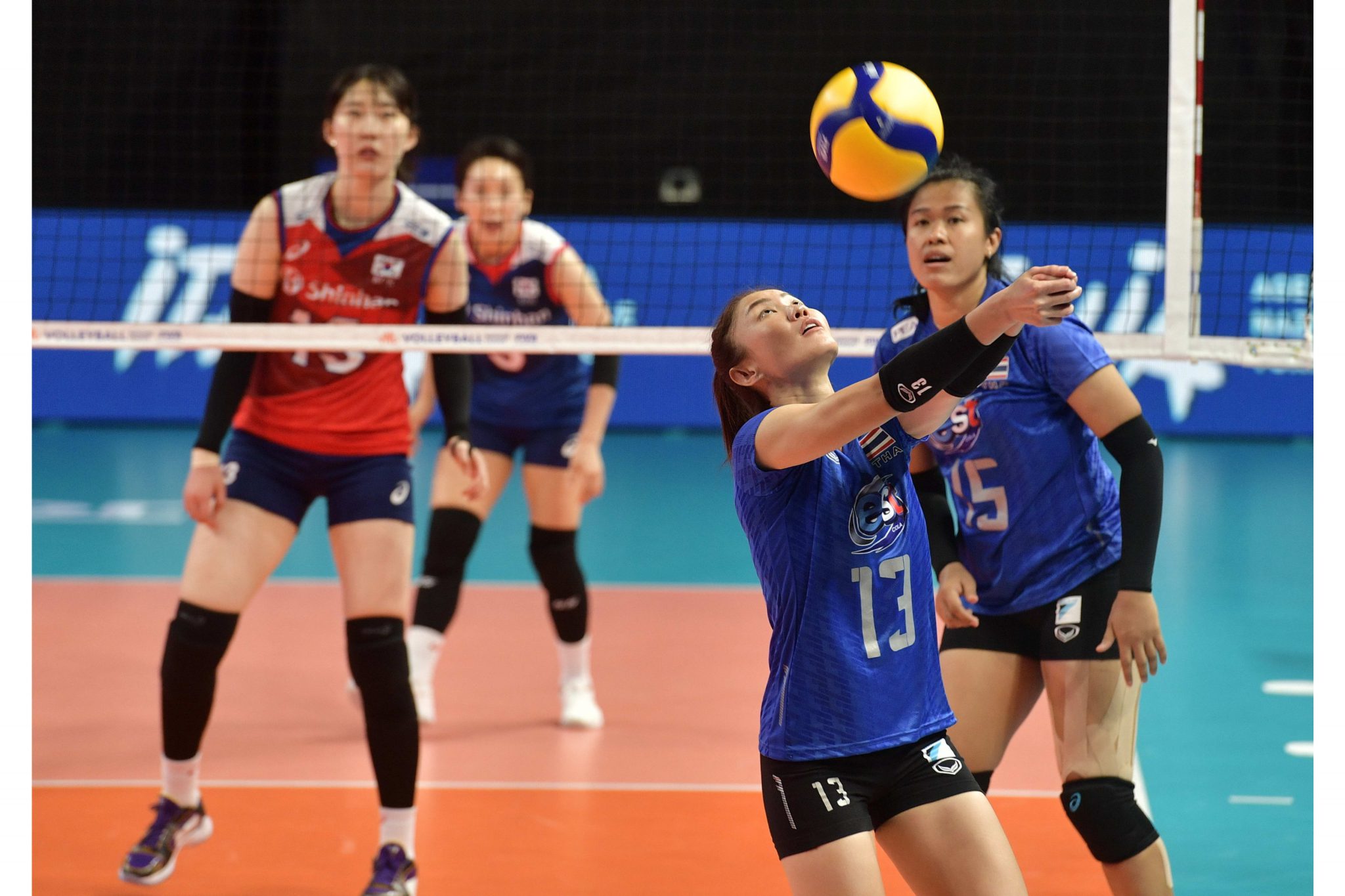 Korea Fight Back To Beat Thailand In Four Sets In Vnl Asian