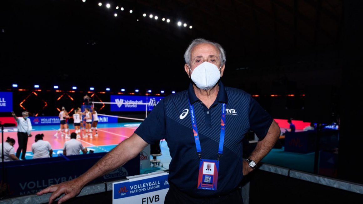 FIVB PRESIDENT PRAISES QUALITY OF COMPETITION AS HE ENTERS VNL 2021 BUBBLE