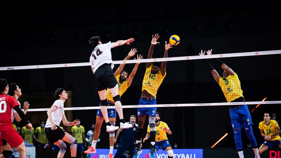 BRAZIL CLAIM FOURTH WIN AT 2021 VNL AFTER 3-0 DEMOLITION OF JAPAN