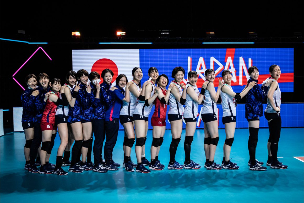 JAPAN SURVIVE MIGHTY SCARE, ON TRACK FOR WOMEN’S VNL SEMIS