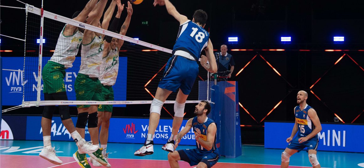 DESPITE GALLANT FIGHT, DETERMINED VOLLEYROOS GO DOWN TO ITALY