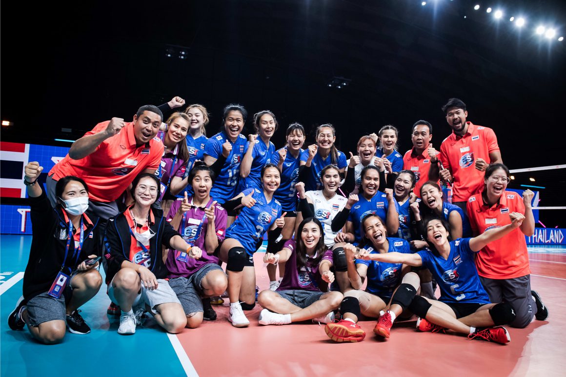 THAILAND PUT IT PAST BATTLING GERMANY 3-1 TO TASTE FIRST VICTORY AT 2021 VNL