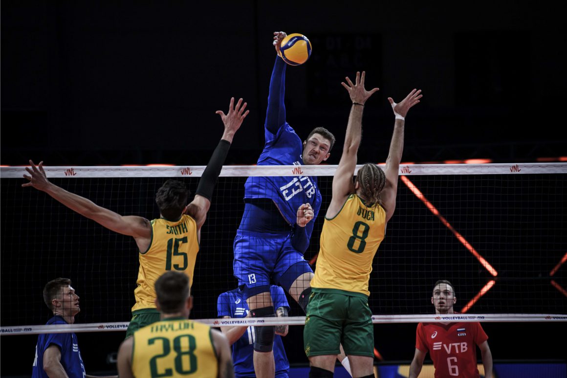 VOLLEYROOS GO DOWN IN HARD-FOUGHT STRAIGHT SETS AGAINST REIGNING CHAMPS RUSSIA