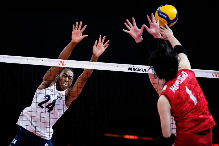 USA STRUGGLE TO BEAT JAPAN IN HARD-FOUGHT THREE-SETTER - Asian ...