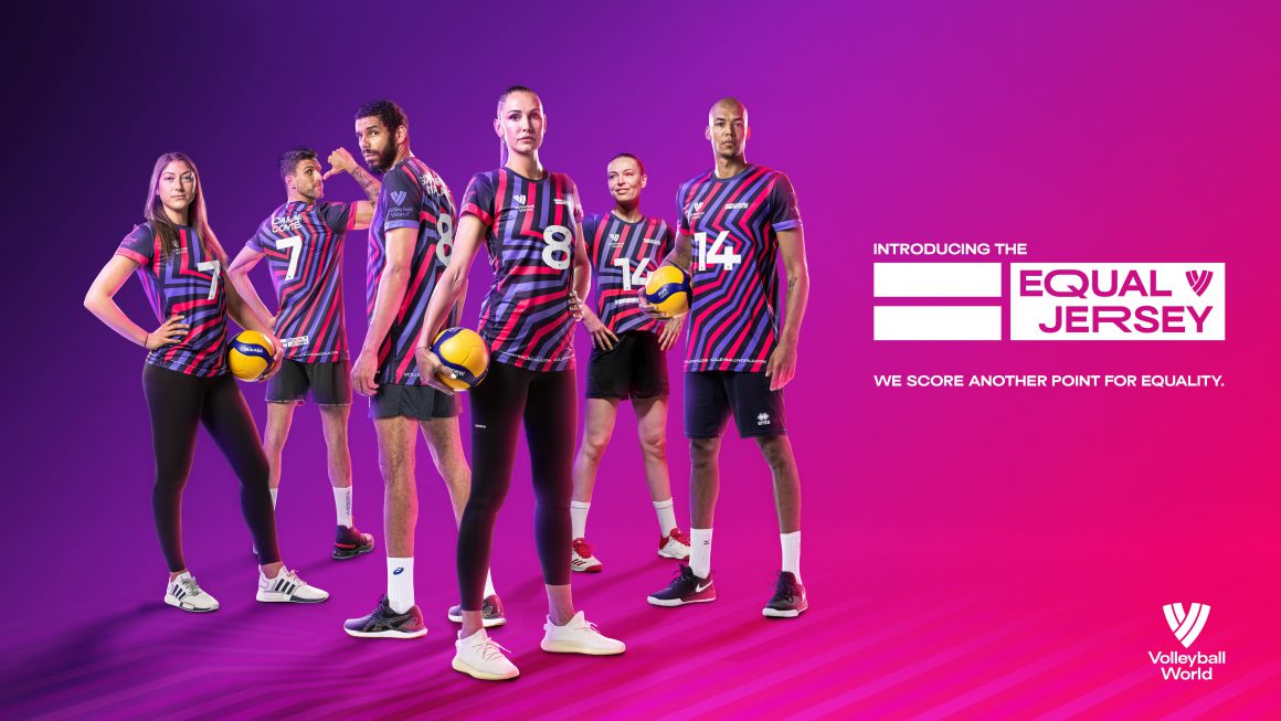 INITIATIVE TO CHAMPION GENDER EQUALITY: VOLLEYBALL WORLD LAUNCHES THE “EQUAL JERSEY”