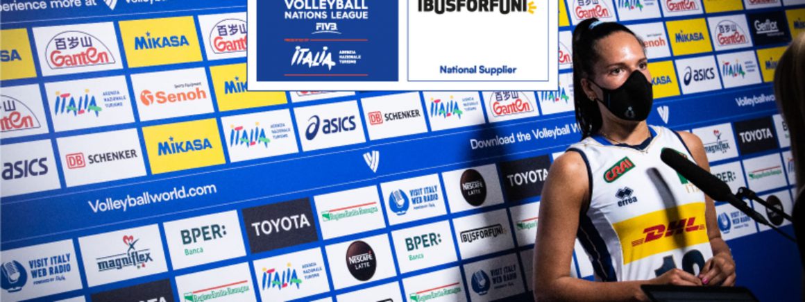 VOLLEYBALL WORLD WELCOMES BUSFORFUN AS VNL 2021 NATIONAL SUPPLIER