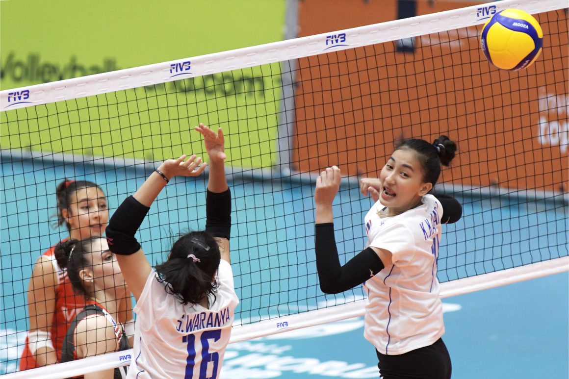 THAILAND REPEATEDLY GO DOWN TO TURKEY AT FIVB WOMEN’S U20 WORLD CHAMPIONSHIP