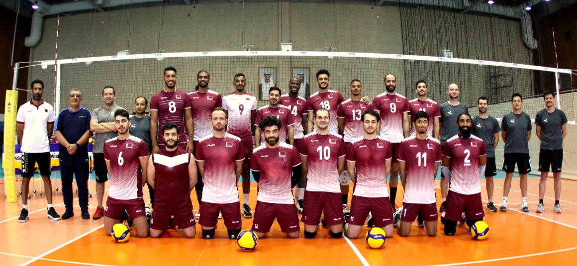 QATAR NATIONAL MEN’S VOLLEYBALL TEAM LEAVE FOR SLOVENIA