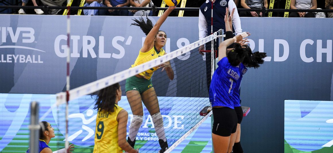 BRAZIL SURVIVE HUGE SCARE TO EDGE SPIRITED THAILAND IN CLOSE BATTLE AT GIRLS’ U18 WORLD CHAMPIONSHIP
