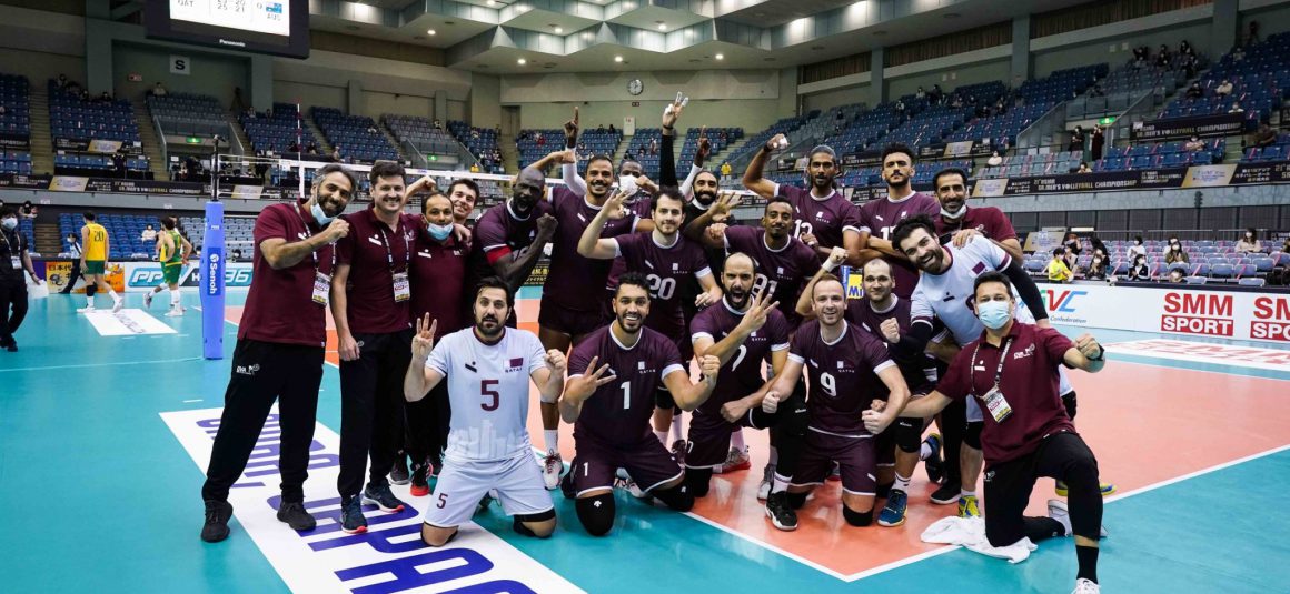 QATAR CLUTCH STRAIGHT-SET WIN ON AUSTRALIA