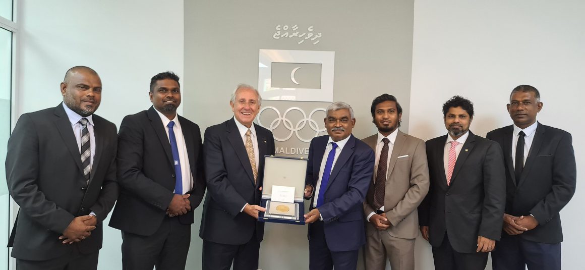 FIVB PRESIDENT DISCUSSES HUGE POTENTIAL OF BEACH VOLLEYBALL WITH HIGH-LEVEL SPORTS AND GOVERNMENT OFFICIALS IN MALDIVES