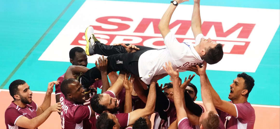 FIVB SUPPORT HELPS ELEVATE QATAR MEN’S NATIONAL TEAM TO NEW HEIGHTS