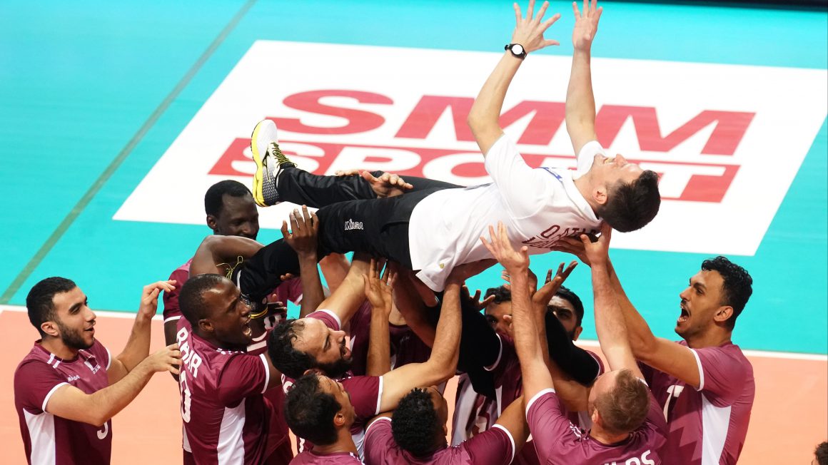 FIVB SUPPORT HELPS ELEVATE QATAR MEN’S NATIONAL TEAM TO NEW HEIGHTS