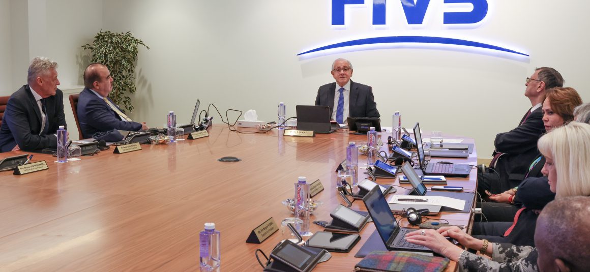FIVB PRESIDENT OPENS THE FIVB BOARD OF ADMINISTRATION MEETING