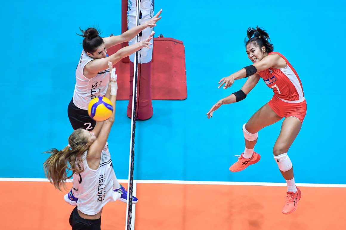 CHOCO MUCHO GO DOWN 0-3 TO ZHETYSU FOR TWO LOSSES IN SUCCESSION IN ASIAN WOMEN’S CLUB CHAMPIONSHIP