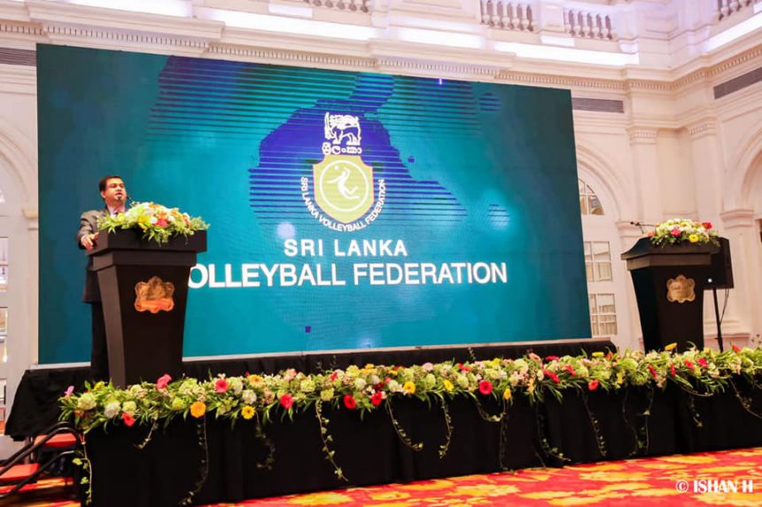 SRI LANKA VOLLEYBALL FEDERATION UNVEILS BOOK ENTITLED “VOLLEYBALL