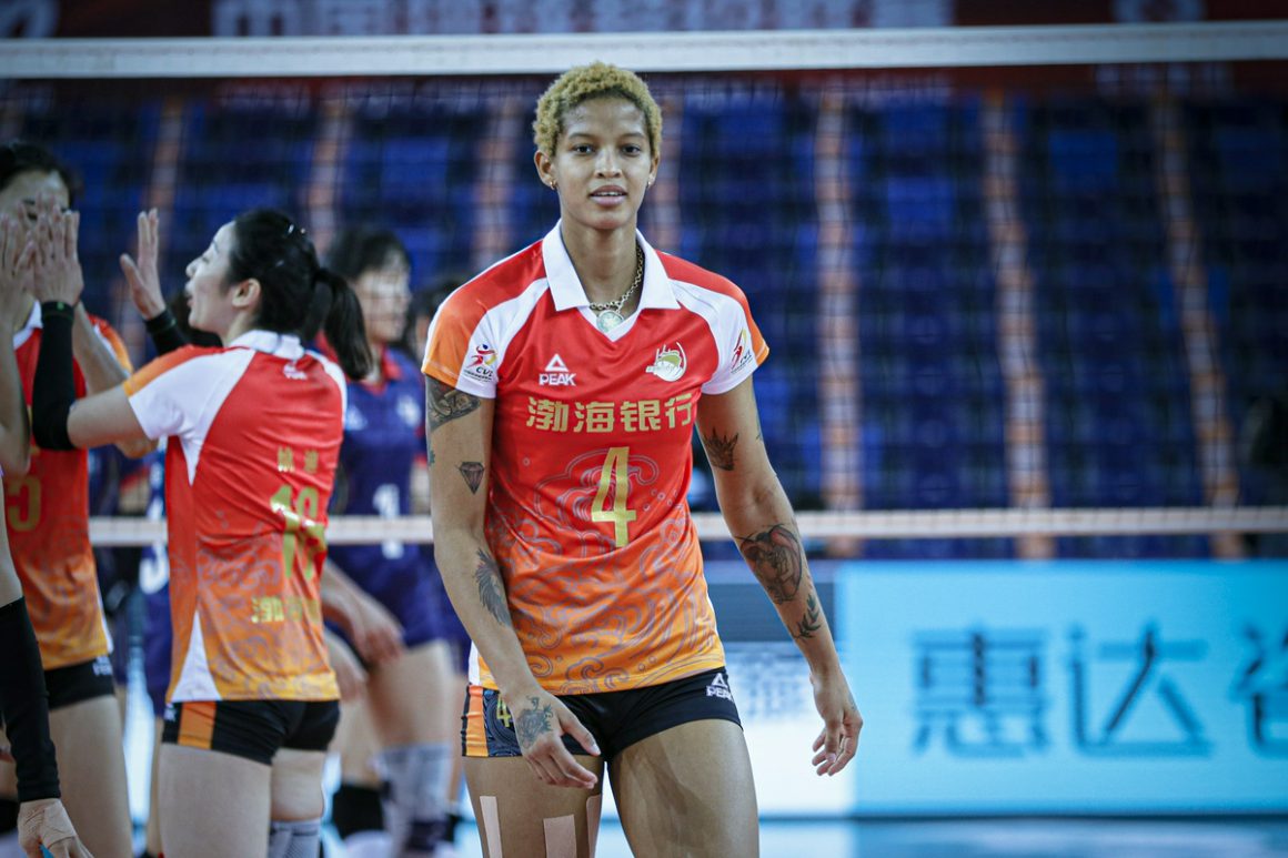 TIANJIN CLAIM FOUR WINS IN SUCCESSION IN 2021-22 CHINESE WOMEN’S VOLLEYBALL LEAGUE