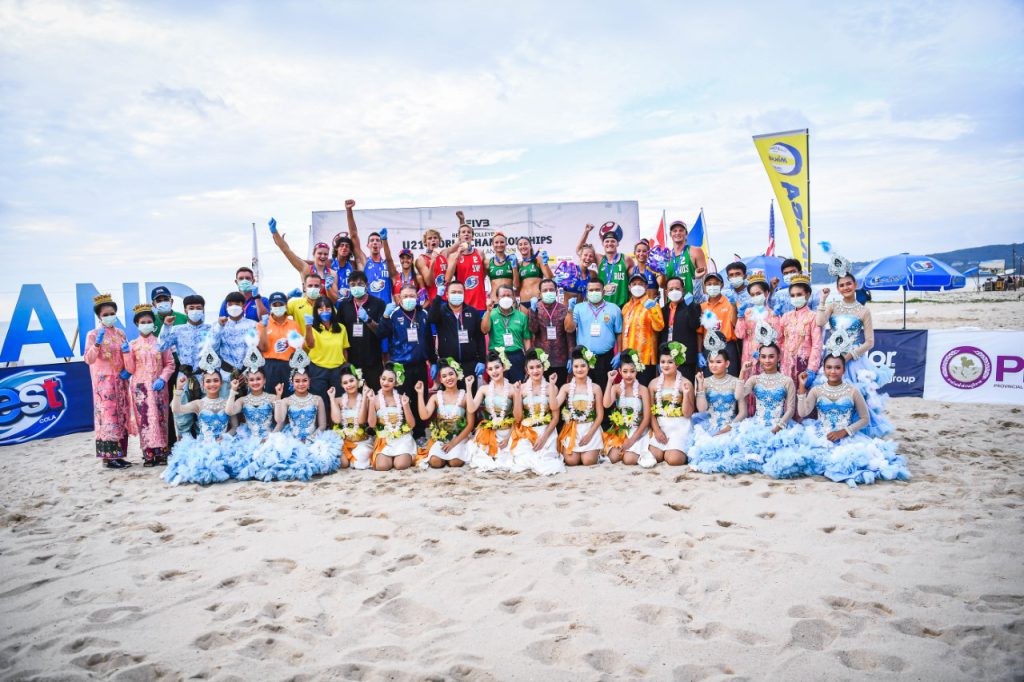 FIVB BEACH VOLLEYBALL U21 WORLD CHAMPIONSHIPS IN PHUKET END ON HIGH