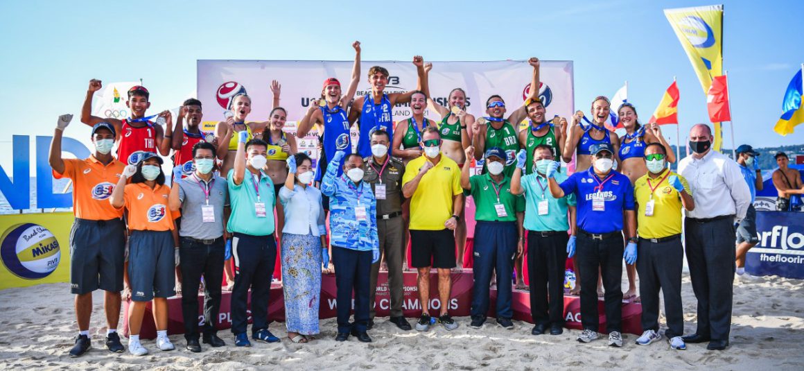 FIVB BEACH VOLLEYBALL U19 WORLD CHAMPIONSHIPS IN PHUKET COME TO A CLOSE