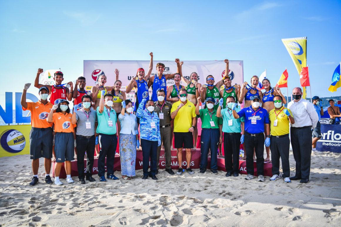 FIVB BEACH VOLLEYBALL U19 WORLD CHAMPIONSHIPS IN PHUKET COME TO A CLOSE