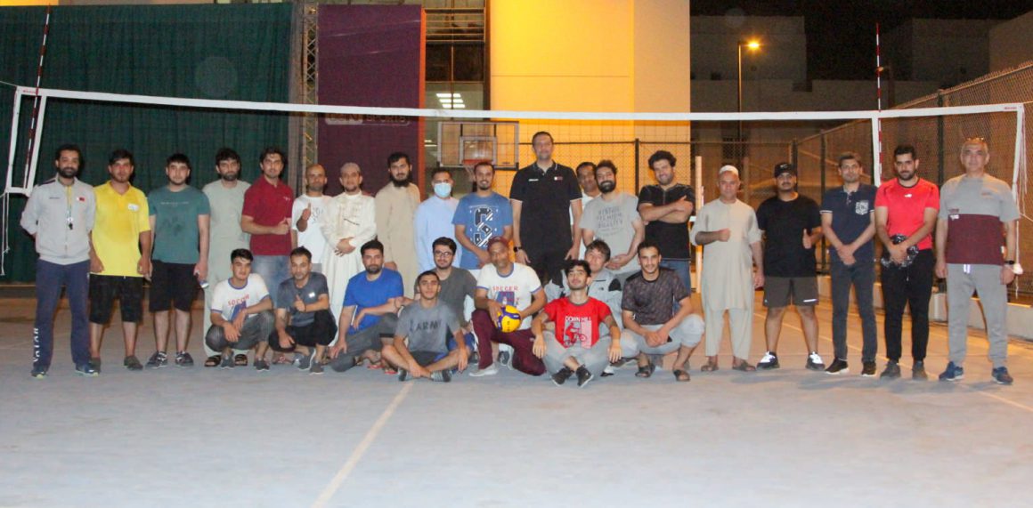QATAR VOLLEYBALL ASSOCIATION ORGANISE AN EVENT FOR AFGHAN REFUGEES