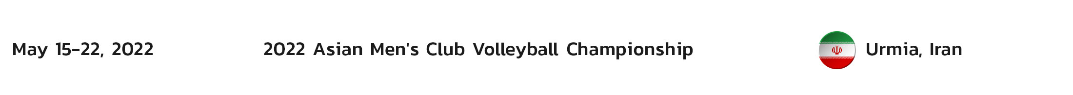 Volleyball Calendar 2022 – Asian Volleyball Confederation