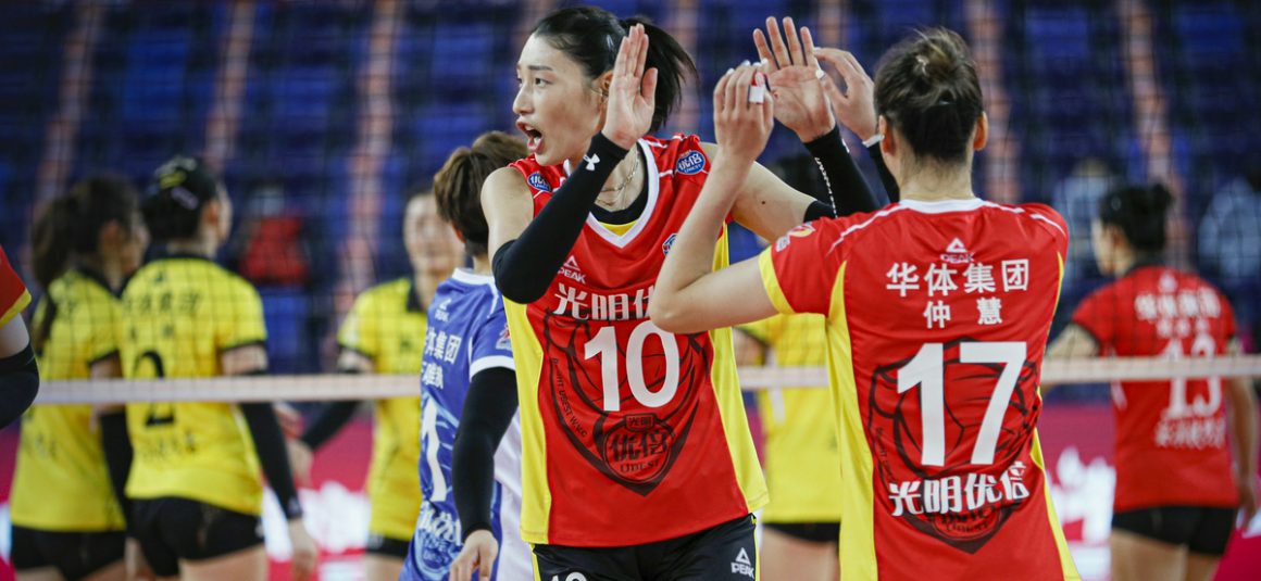 SHANGHAI CONTINUE WINNING STREAK IN 2021-22 CHINESE WOMEN’S VOLLEYBALL LEAGUE