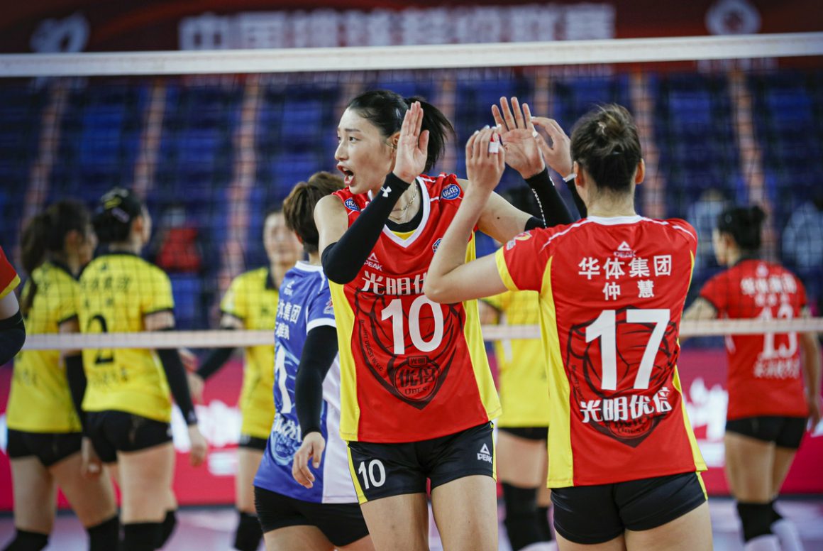 SHANGHAI CONTINUE WINNING STREAK IN 2021-22 CHINESE WOMEN’S VOLLEYBALL LEAGUE
