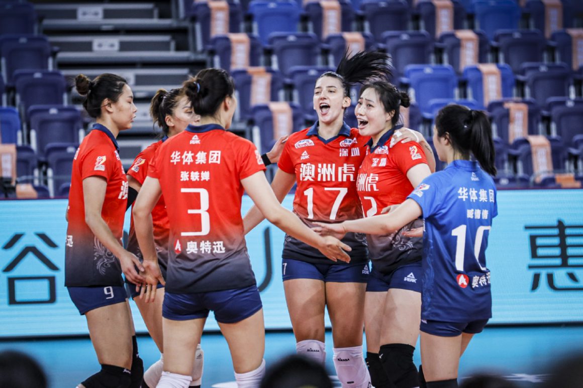 SHENZHEN AND FUJIAN CRUISE TO COMFORTABLE WINS IN CHINESE WOMEN’S VOLLEYBALL SUPER LEAGUE