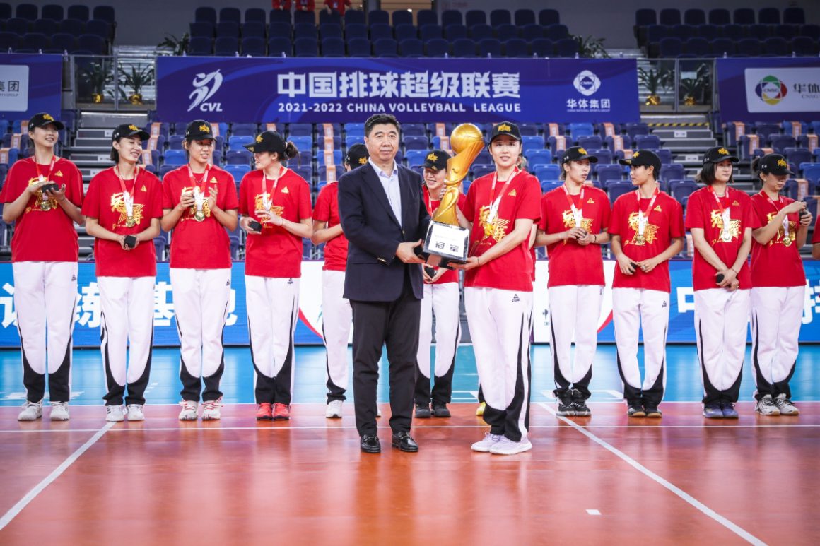 TIANJIN RETAIN THEIR CHINESE WOMEN’S VOLLEYBALL SUPER LEAGUE TITLE WITH REMARKABLE UNBEATEN RECORD