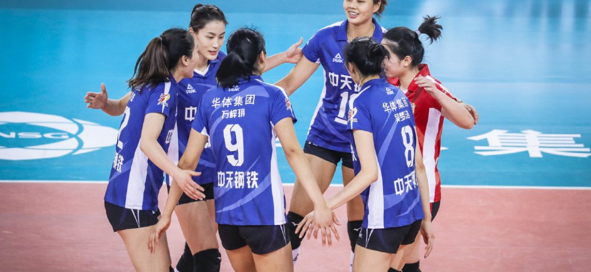 JIANGSU SHUT OUT SHANGHAI 2-1 TO SET UP CHINESE WOMEN’S VOLLEYBALL SUPER LEAGUE SHOWDOWN WITH UNBEATEN TIANJIN