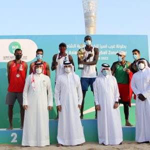 QATAR CROWNED CHAMPIONS AT WEST ASIA BEACH VOLLEYBALL ZONAL TOUR