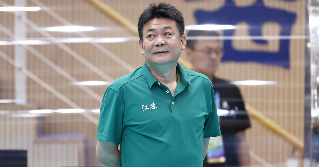 CAI BIN TO TAKE HELM OF CHINESE WOMEN’S NATIONAL VOLLEYBALL TEAM