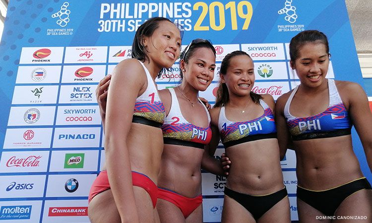 PHILIPPINES BEACH VOLLEYBALL SQUAD OFF TO TRAINING IN AUSTRALIA