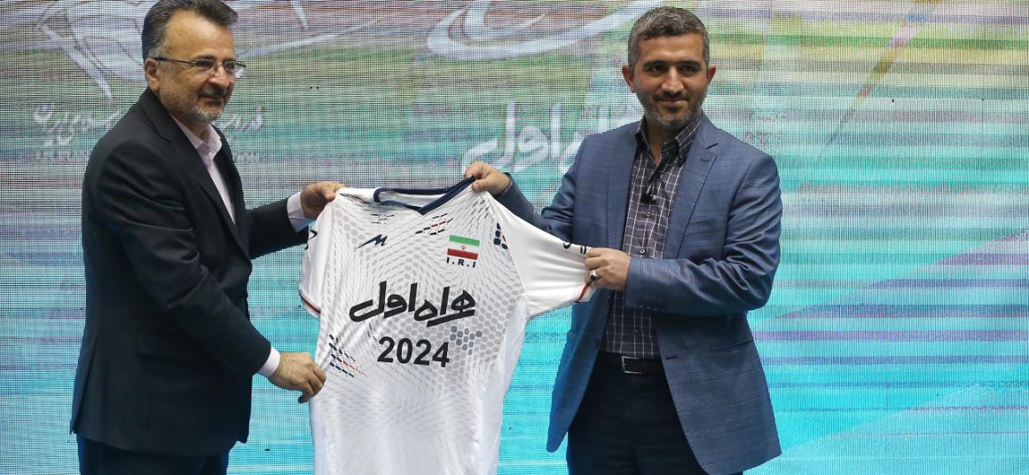 IRANIAN VOLLEYBALL AND NEW SPONSOR HAMRAH-E AVAL TO PARTNER THROUGH PARIS 2024