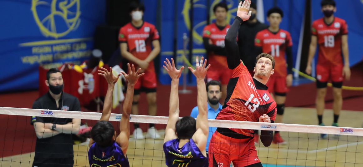 SUNTORY SUNBIRDS OUTPLAY NAKHON RATCHASIMA FOR FIRST WIN AT ASIAN MEN’S CLUB CHAMPIONSHIP