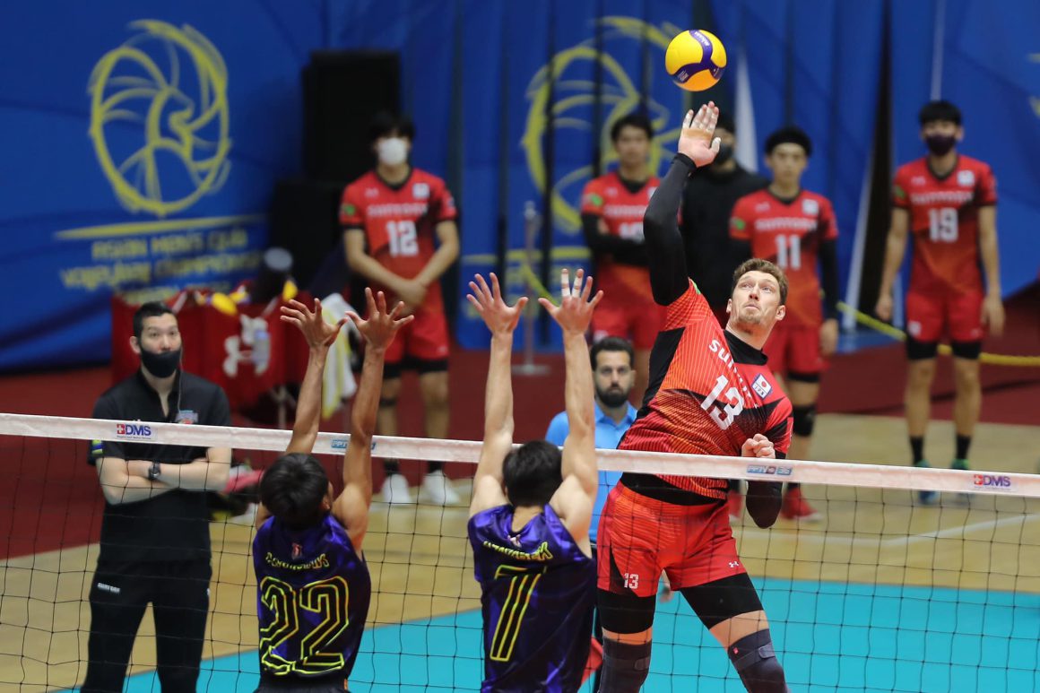SUNTORY SUNBIRDS OUTPLAY NAKHON RATCHASIMA FOR FIRST WIN AT ASIAN MEN’S CLUB CHAMPIONSHIP