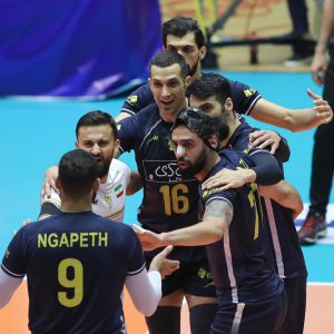 HOSTS PEYKAN ONE STEP CLOSER TO WINNING EIGHTH ASIAN CLUB TITLE AFTER 3-1 VICTORY OVER TARAZ VC