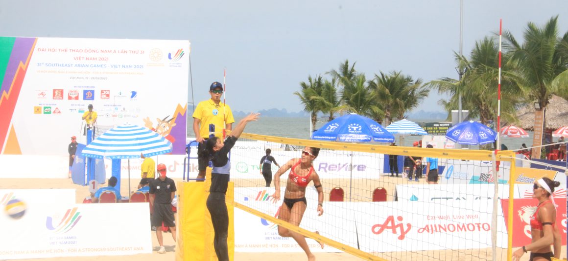 STRONG TEAMS STRETCH UNBEATEN RUN WITH COMFORTABLE WINS AT 31ST SEA GAMES BEACH VOLLEYBALL TOURNAMENT AT TUAN CHAU