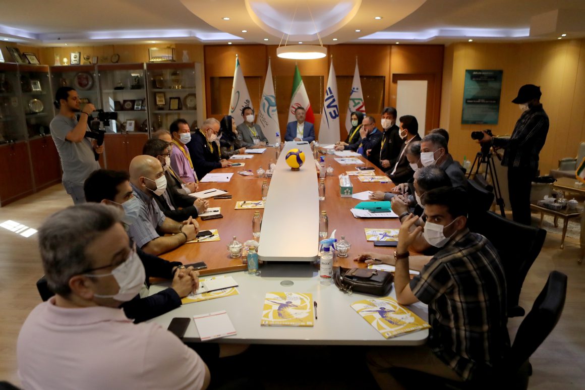 CONTROL COMMITTEE MEMBERS, LOCAL ORGANISERS IN JOINT MEETING AHEAD OF ASIAN MEN’S CLUB CHAMPIONSHIP IN IRAN