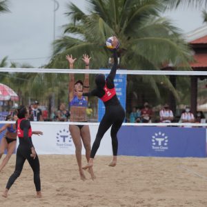 THAILAND, PHILIPPINES AND HOSTS VIETNAM DOMINATE DAY 1 OF 31ST SEA GAMES BEACH VOLLEYBALL TOURNAMENT AT TUAN CHAU