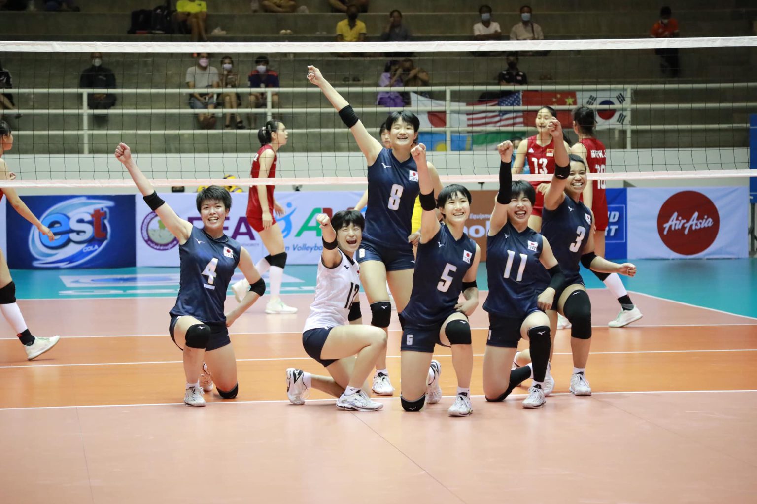 JAPAN RETAIN ASIAN WOMEN’S U18 TITLE AFTER EPIC COMEBACK 32 WIN