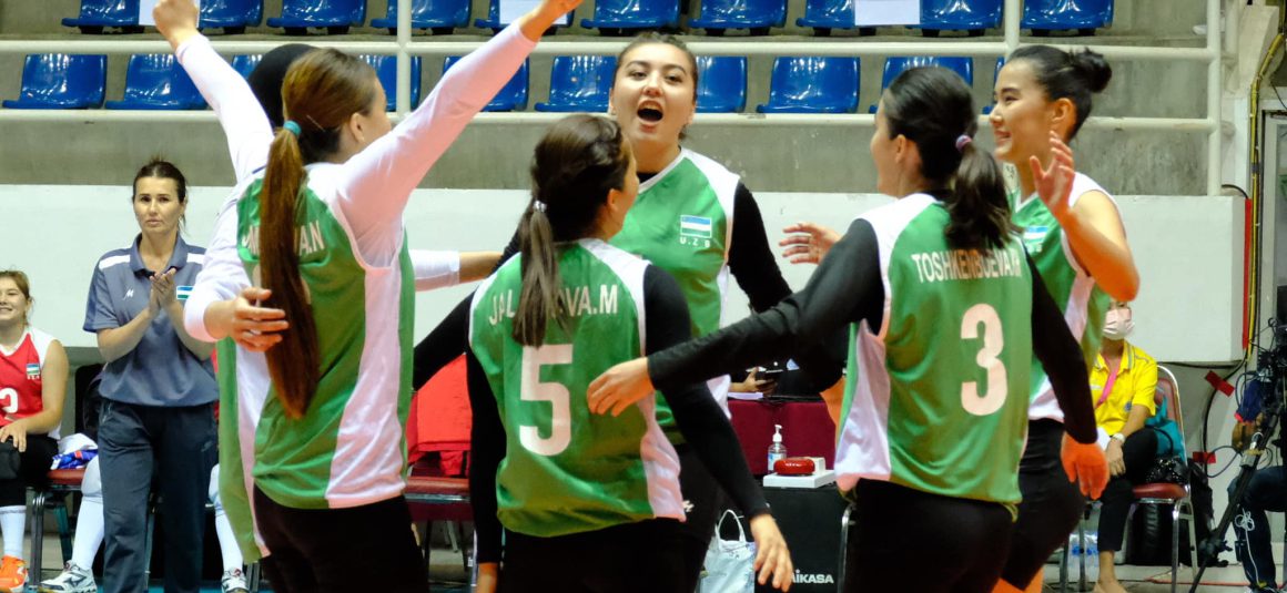 UZBEKISTAN TROUNCE SINGAPORE 3-0 TO TASTE FIRST VICTORY AT 3RD AVC WOMEN’S CHALLENGE CUP IN NAKHON PATHOM